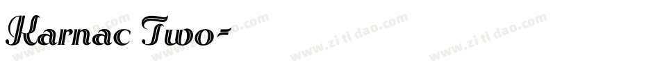 Karnac Two字体转换